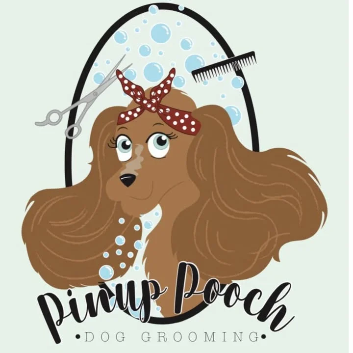 Pinup Pooch Dog Grooming logo